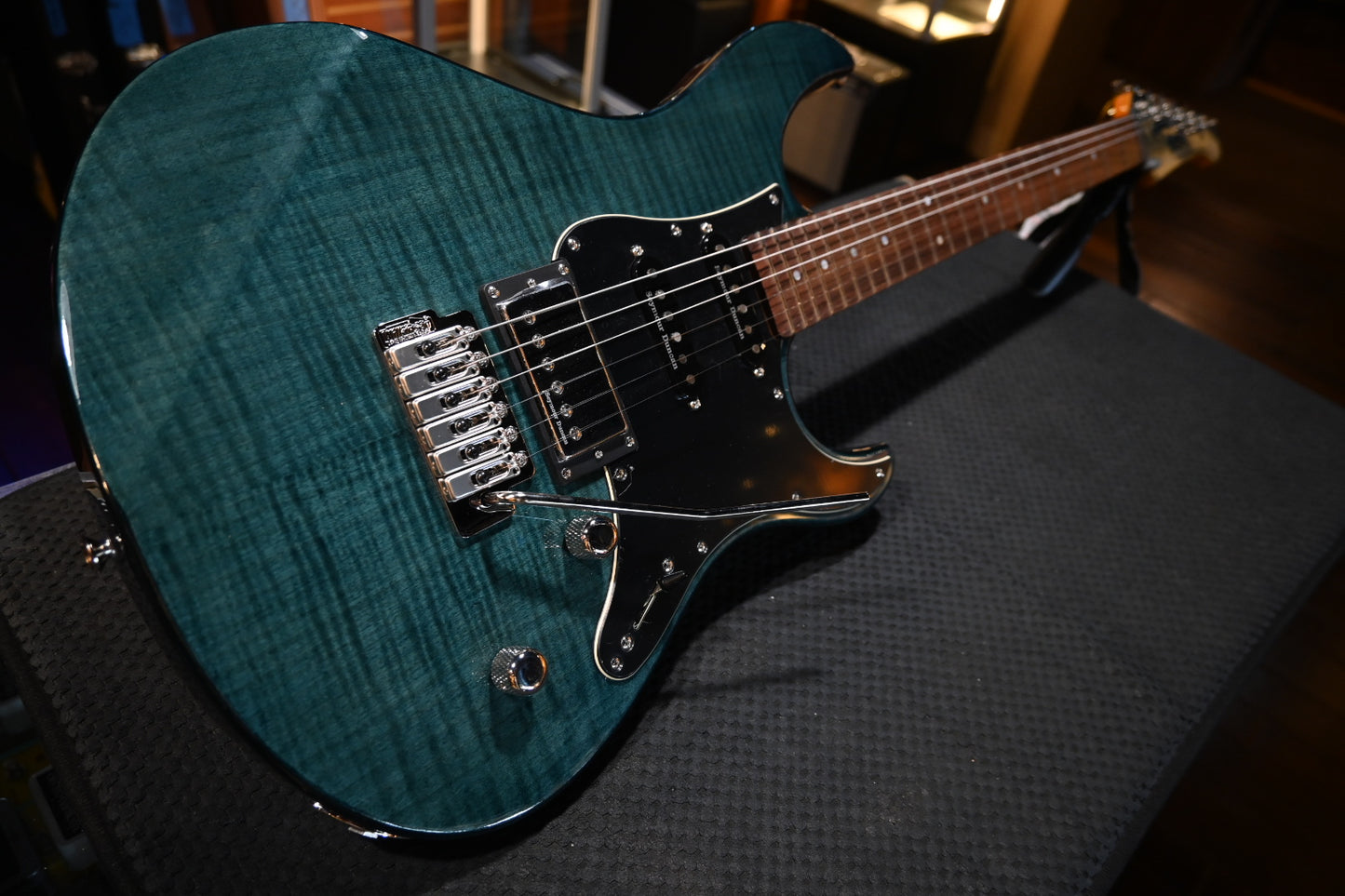 Yamaha Pacifica PAC612VIIFM - Indigo Blue Guitar #3113