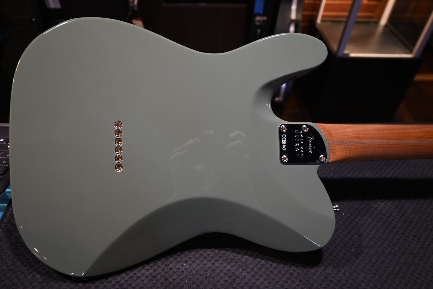 Fender Limited Edition American Ultra II Telecaster - Antique Olive Guitar #9040