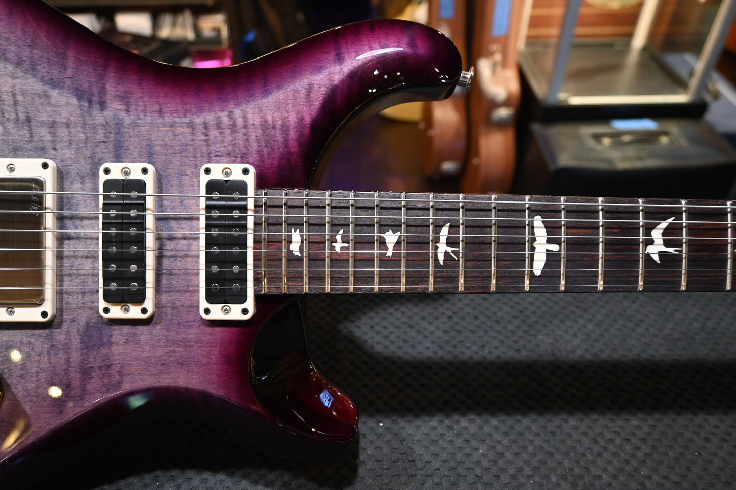PRS S2 Studio - Faded Gray Black Purple Burst Guitar #0574 - Danville Music