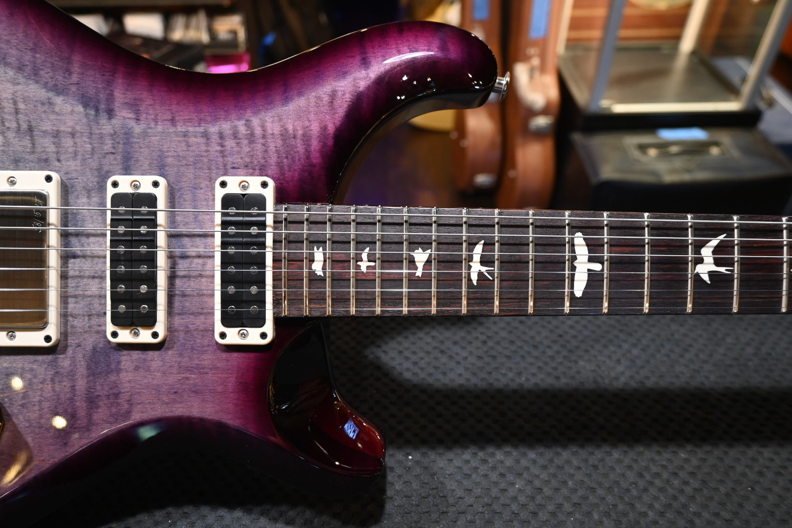 PRS S2 Studio - Faded Gray Black Purple Burst Guitar #0574 - Danville Music