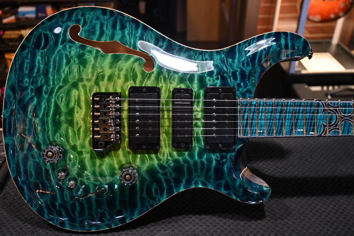 PRS Private Stock Special Semi-Hollow Gothic Laguna Glow Guitar 