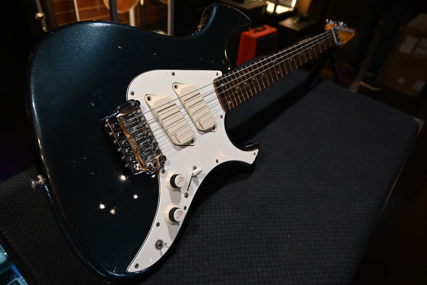 Fender Performer 1985 - Gun Metal Blue Guitar #0444