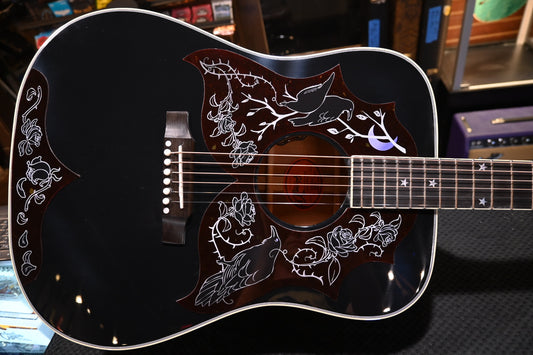 Gibson Custom Shop Kirk Hammett Raven - Ebony Guitar #5068 - Danville Music