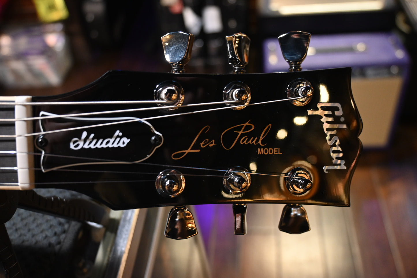 Gibson Les Paul Studio Session - Translucent Ebony Burst Guitar #0255 - Danville Music