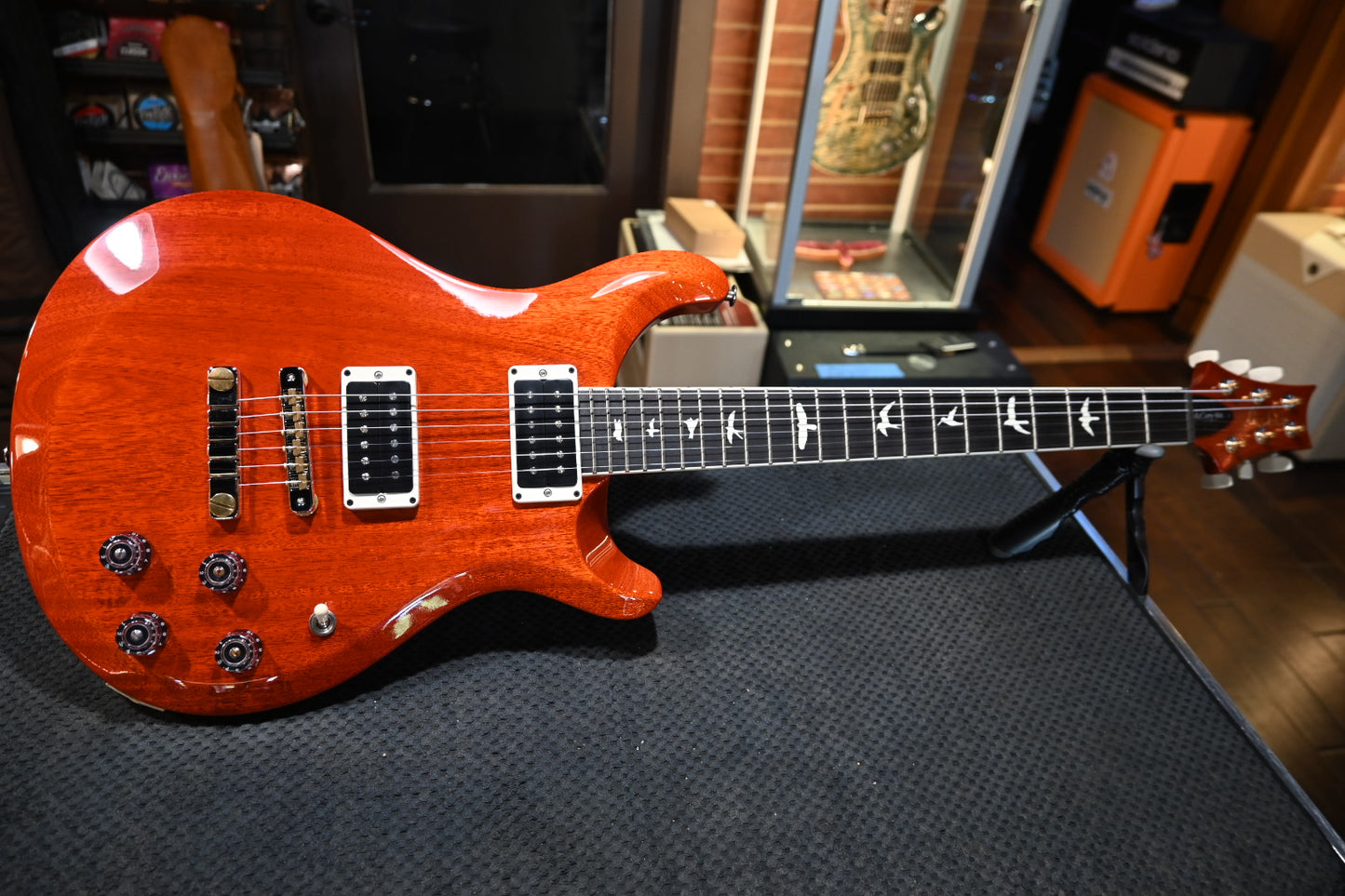 PRS Wood Library S2 McCarty 594 Thinline - Orange Guitar #8427
