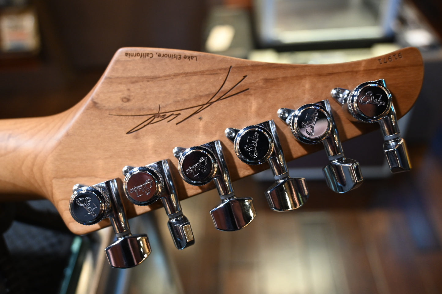 Suhr Andy Wood Signature Series Modern T HH - Whisky Barrel Guitar #1971 - Danville Music
