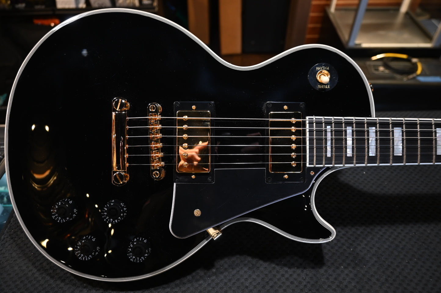 Epiphone Les Paul Custom - Ebony Guitar #1876