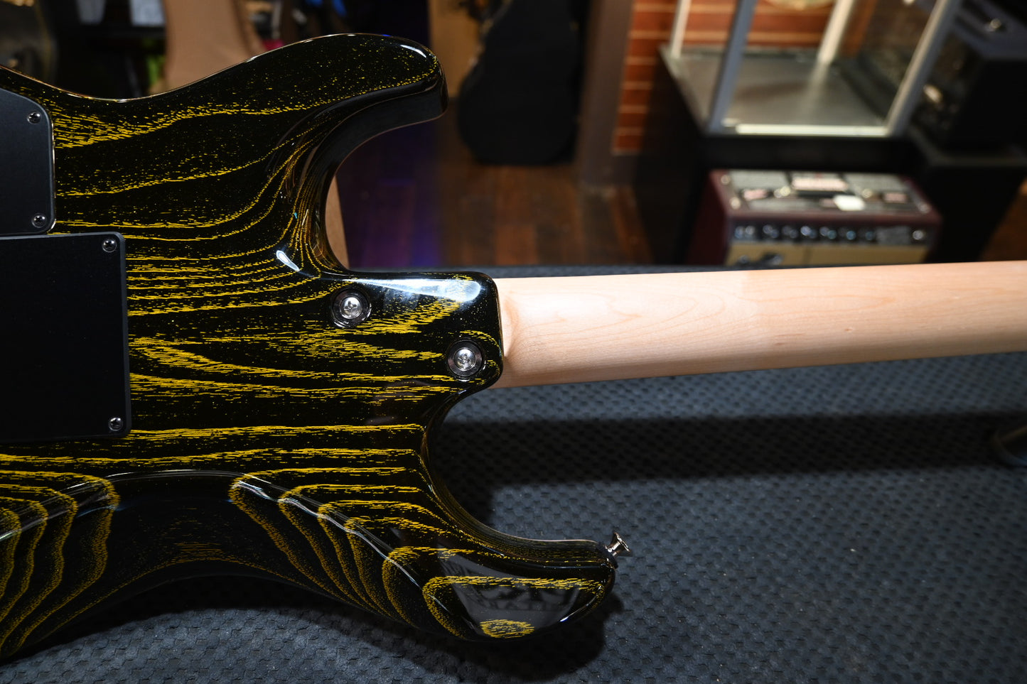 Tom Anderson Drop Top - Bumble Bee Burst Guitar #525A - Danville Music