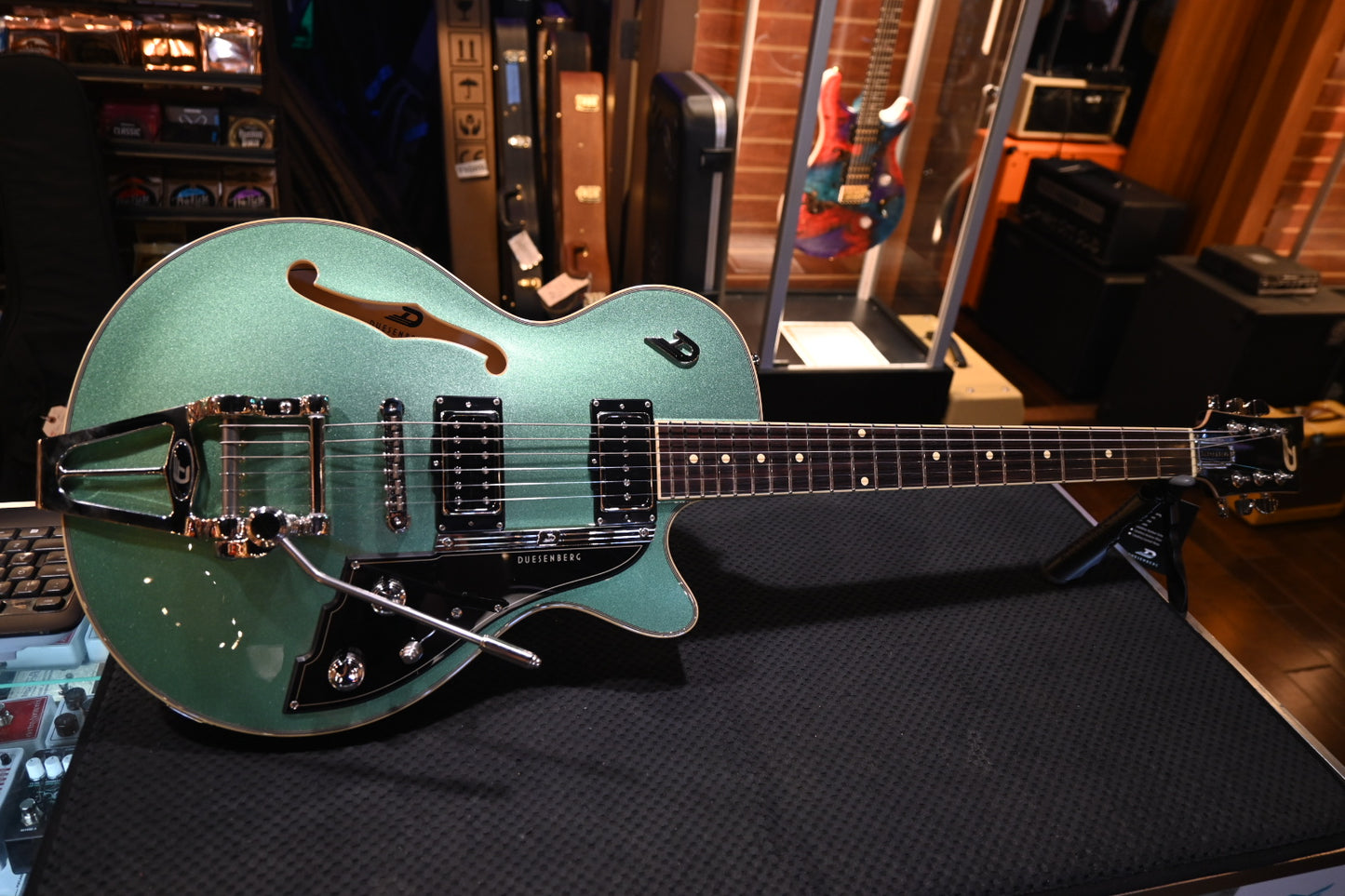 Duesenberg Starplayer TV - Catalina Harbor Green Guitar #1887