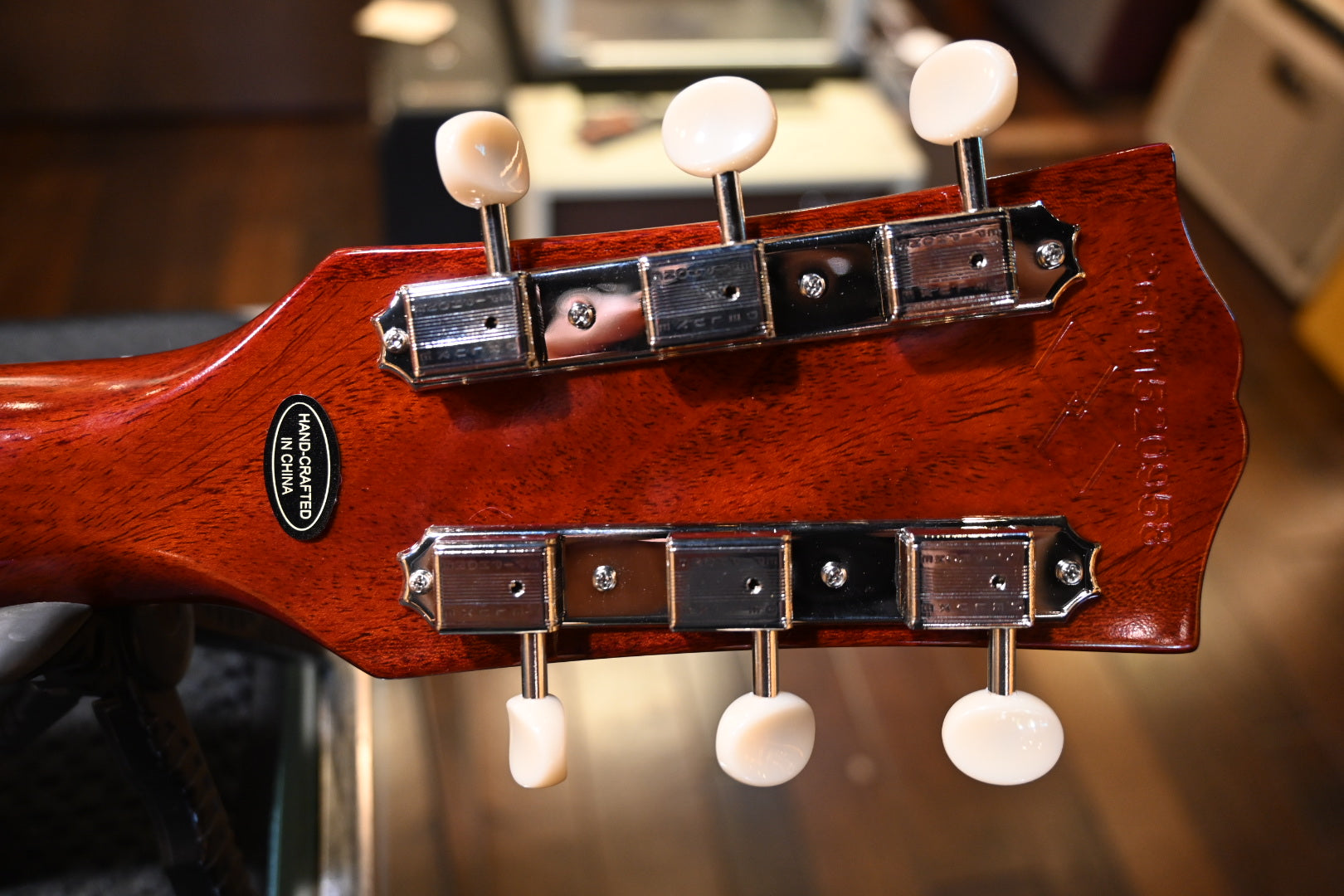 Epiphone 1960 Les Paul Special Double Cut - Cherry Red Guitar #0958 - Danville Music
