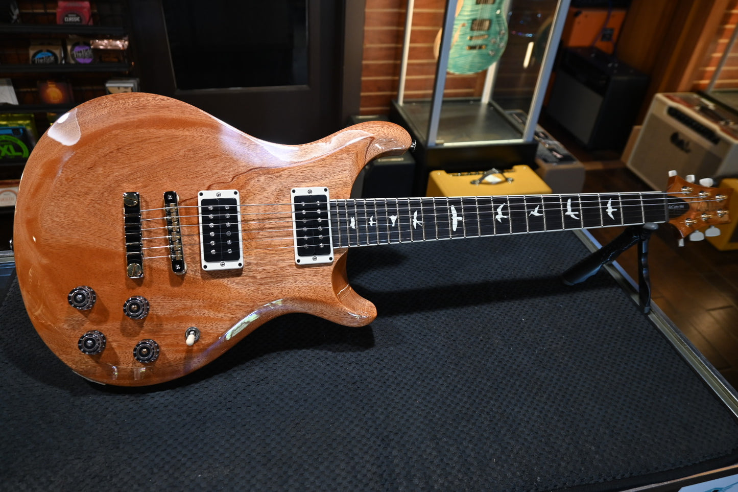 PRS Wood Library S2 McCarty 594 Thinline - Natural Guitar #5483 - Danville Music