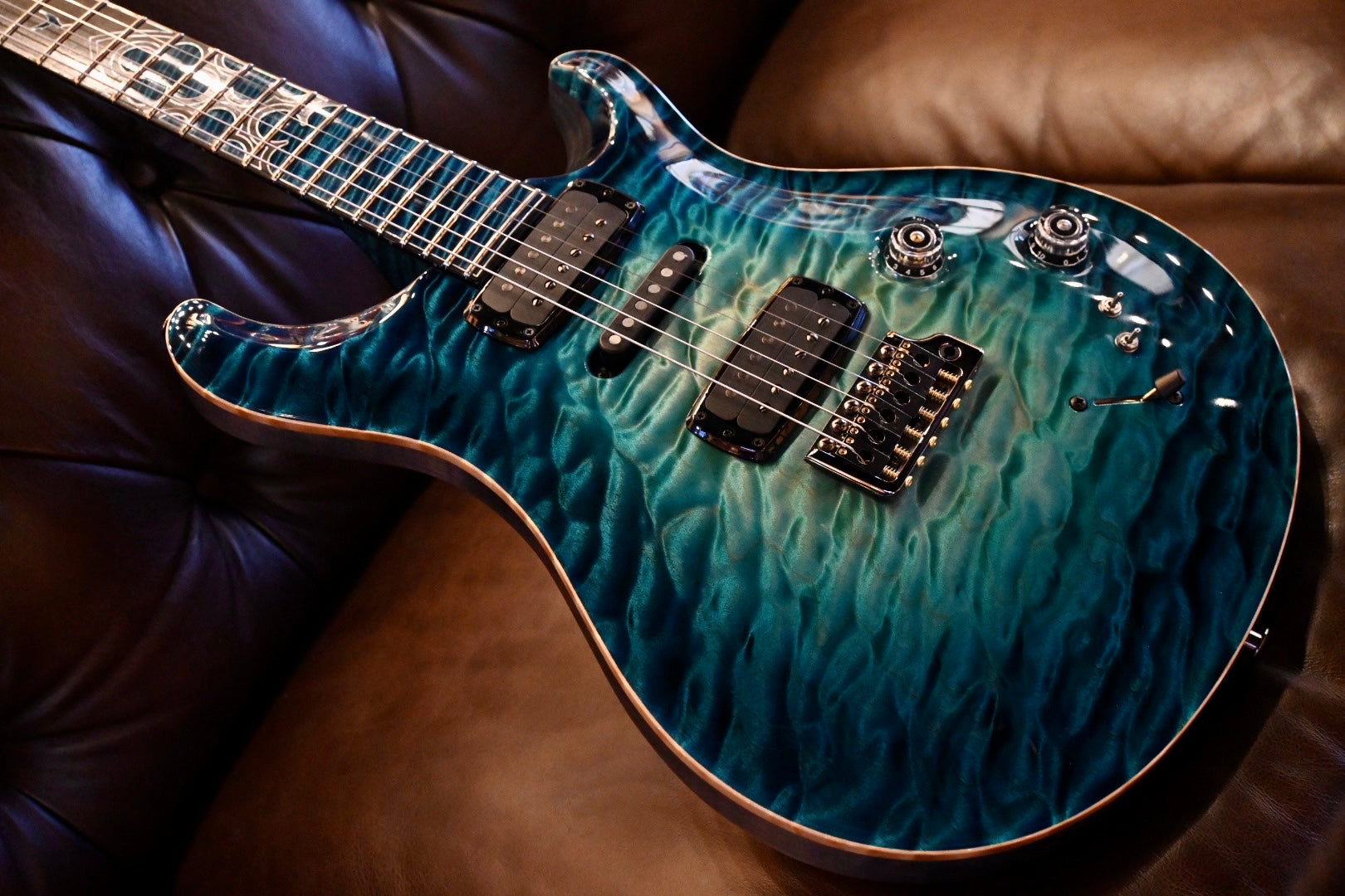 PRS Private Stock Modern Eagle V Gothic - Sub-Zero Glow #10563 - Danville Music