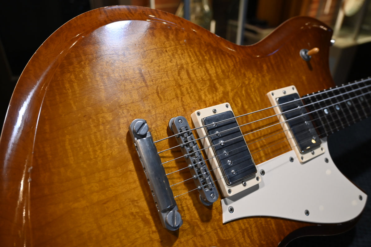 Novo Chambered Serus H2 Dealer Limited - Faded Tea Burst Guitar #1363