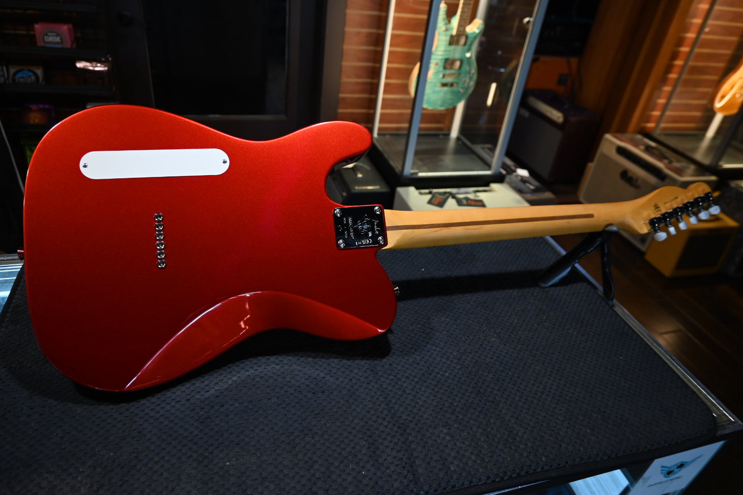 Fender 75th Anniversary American Professional Classic Cabronita Telecaster - Candy Apple Red Guitar #3838 - Danville Music