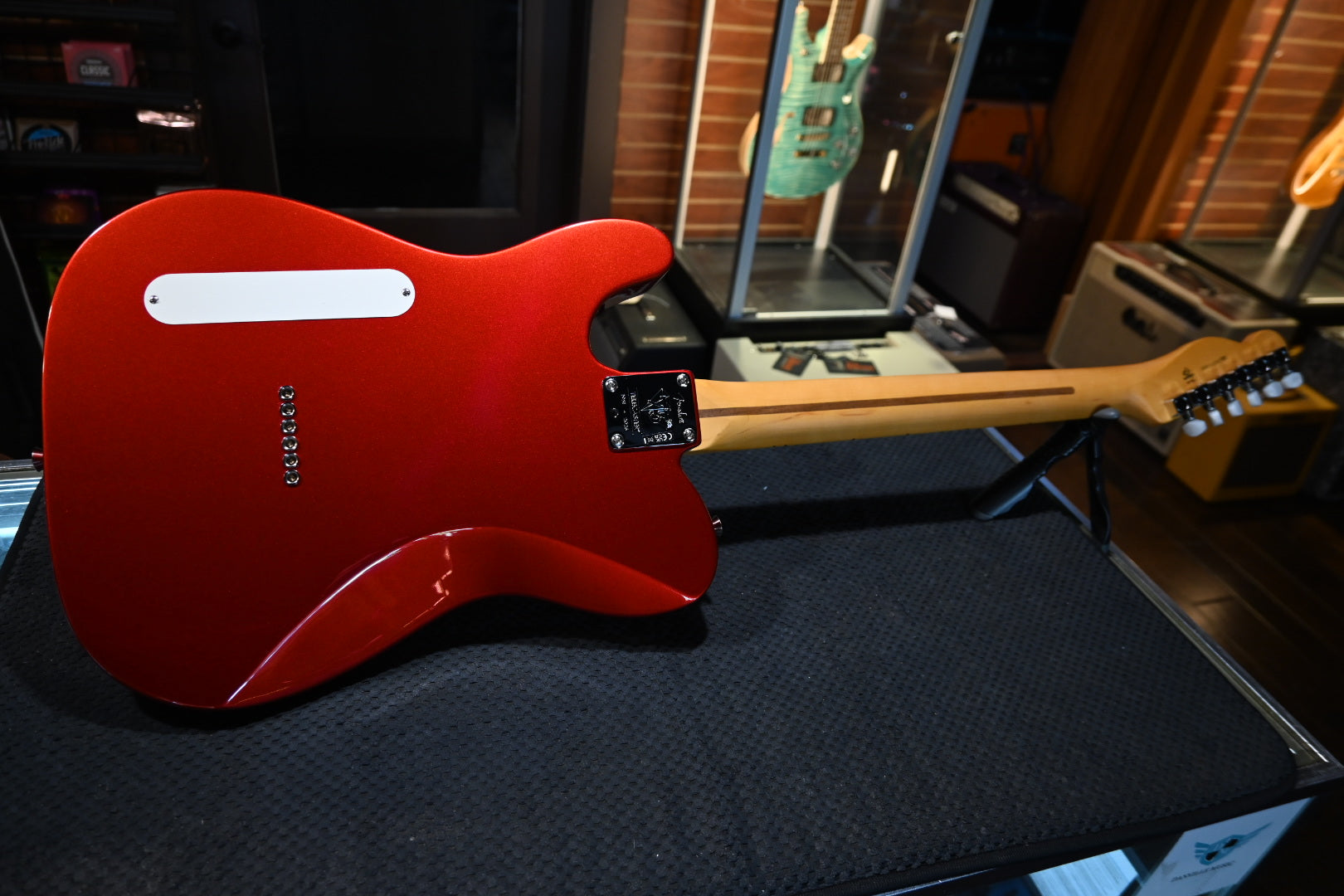 Fender 75th Anniversary American Professional Classic Cabronita Telecaster - Candy Apple Red Guitar #3838 - Danville Music