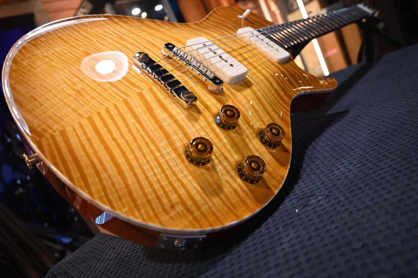 PRS Private Stock McCarty SC 594 Single-Cut Soapbar P90s Brazilian Rosewood Neck - Vintage McCarty Burst Guitar #11481