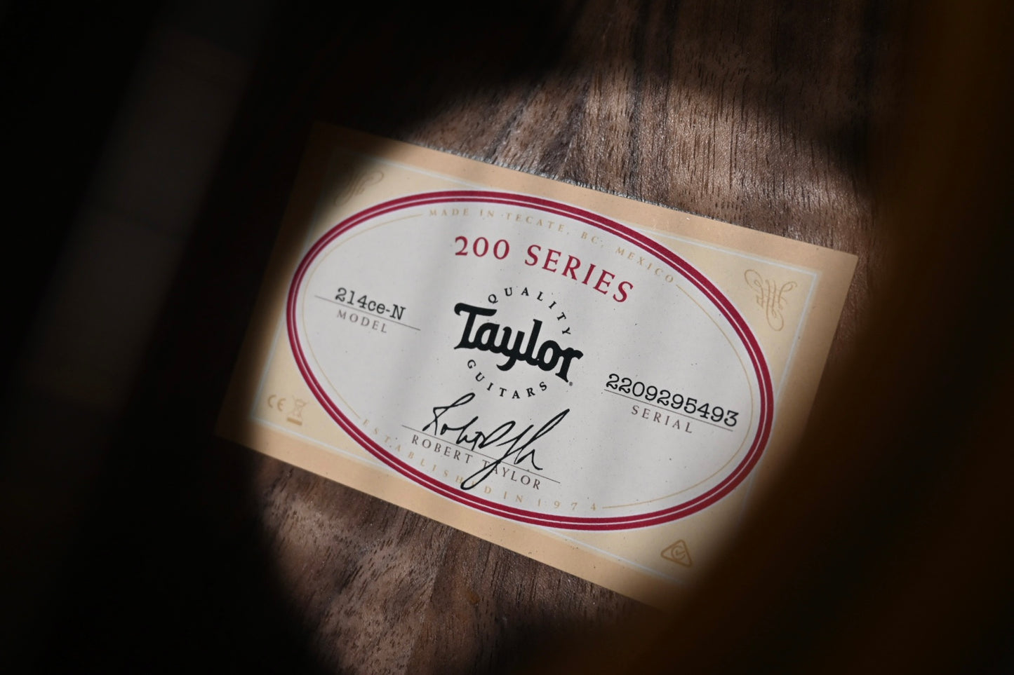 Taylor 214ce-N #5493 - Danville Music