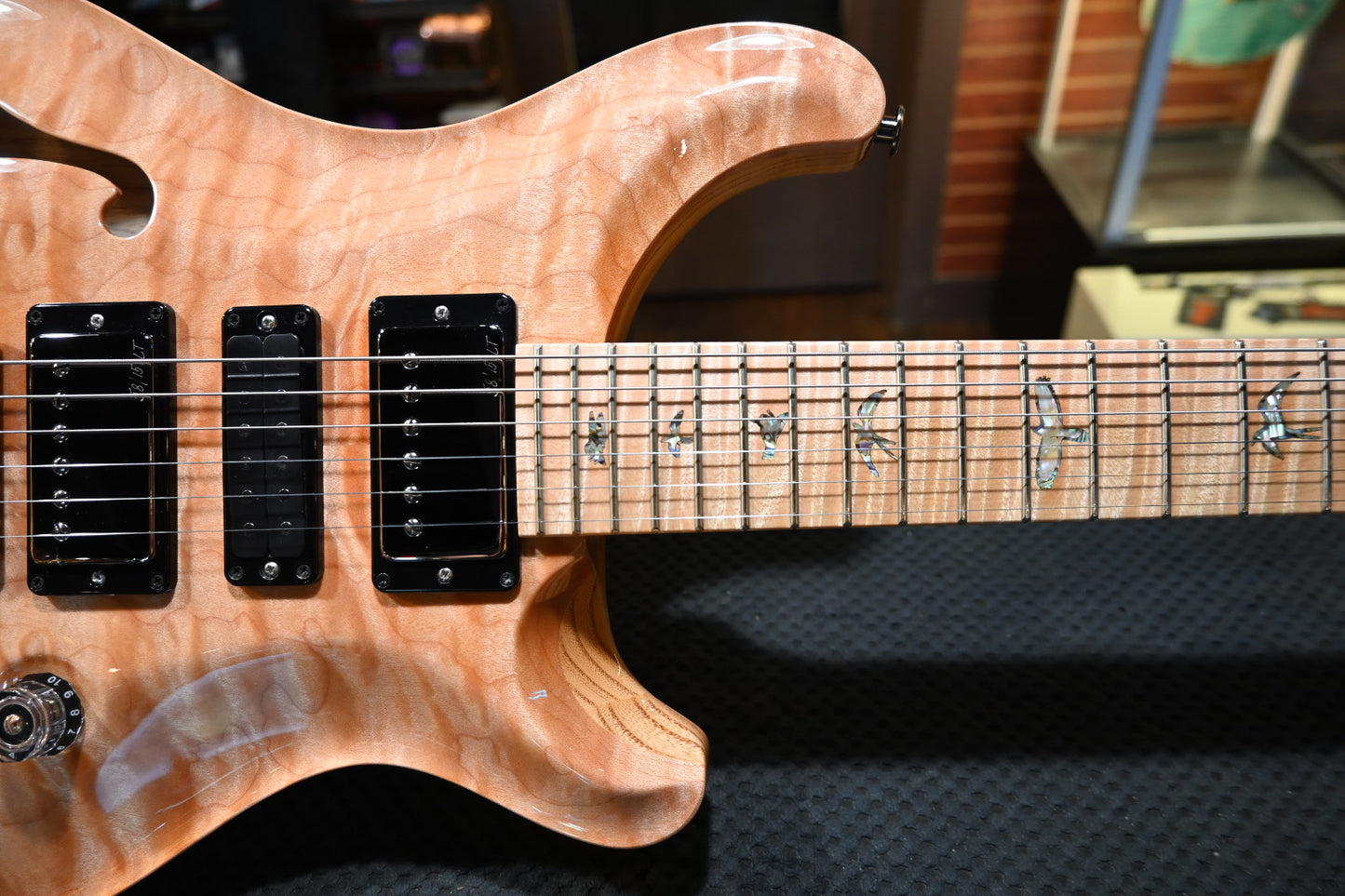 PRS Wood Library Special Semi-Hollow 10-Top 2024 - Natural Guitar #5196 - Danville Music