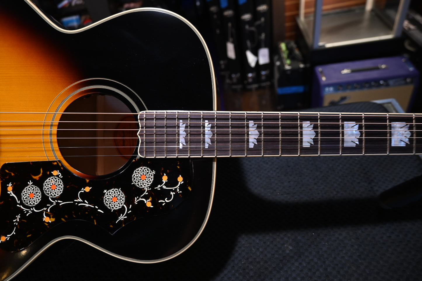 Epiphone 1957 SJ-200 Reissue - Vintage Sunburst Guitar #0071 - Danville Music