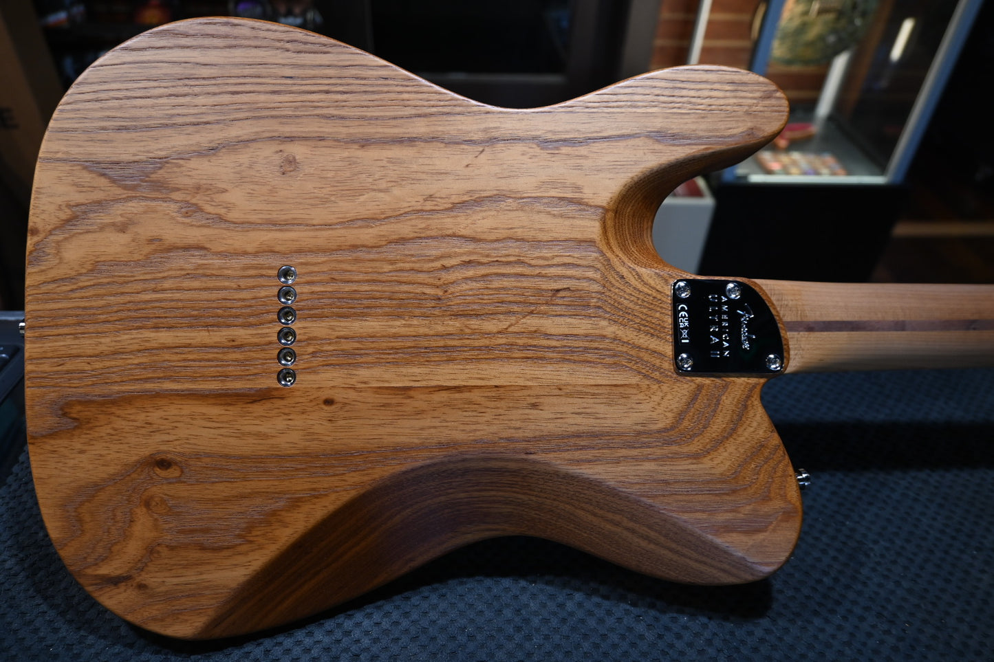 Fender Limited Edition American Ultra II Telecaster Roasted 6lbs 6oz - Natural Guitar #0933