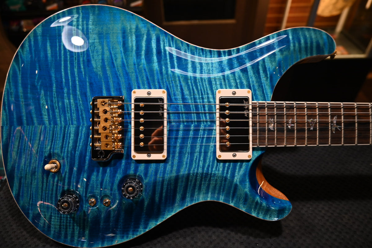 PRS Select Wood Library McCarty 594 Tremolo 10-Top “408” Switching - Arctic Blue Guitar #1598