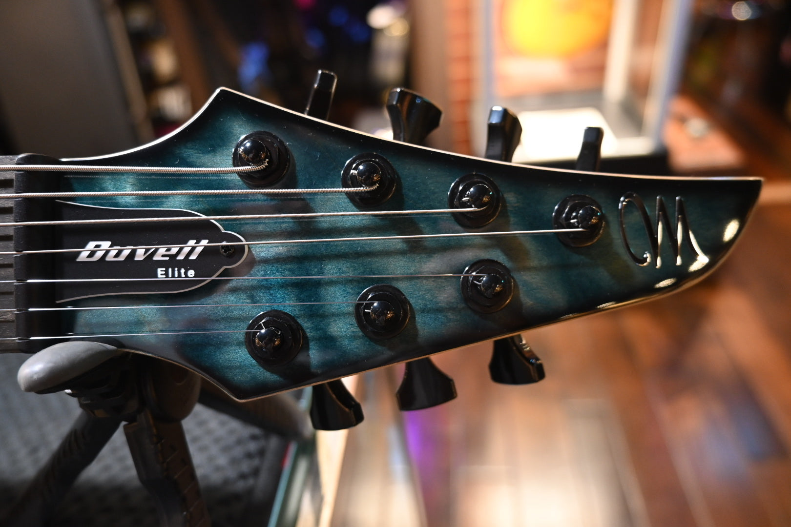 Mayones Duvell Elite 7 - Translucent Custom Finish Guitar #7024