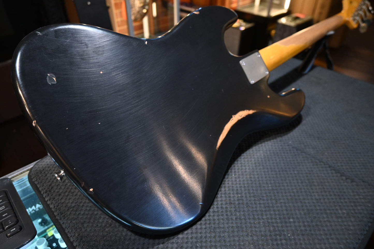 Nash Guitars JB-63 Jazz Bass Relic - Black Bass #4236 USED
