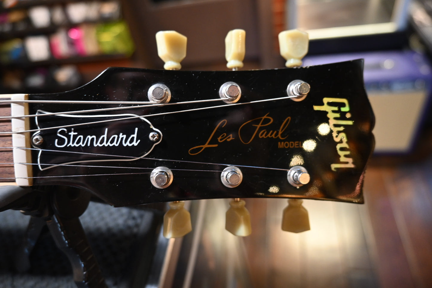 Gibson Les Paul Standard 2002 Tom Holmes Pickups - Iced Tea Guitar #2508 - Danville Music