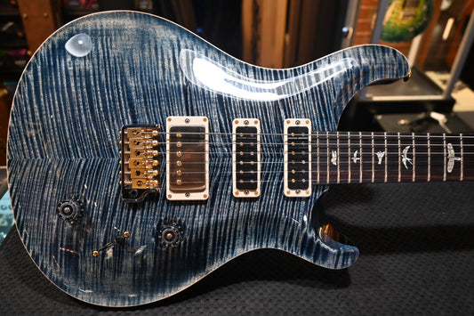 PRS Studio 10-Top - Faded Whale Blue Guitar #0675