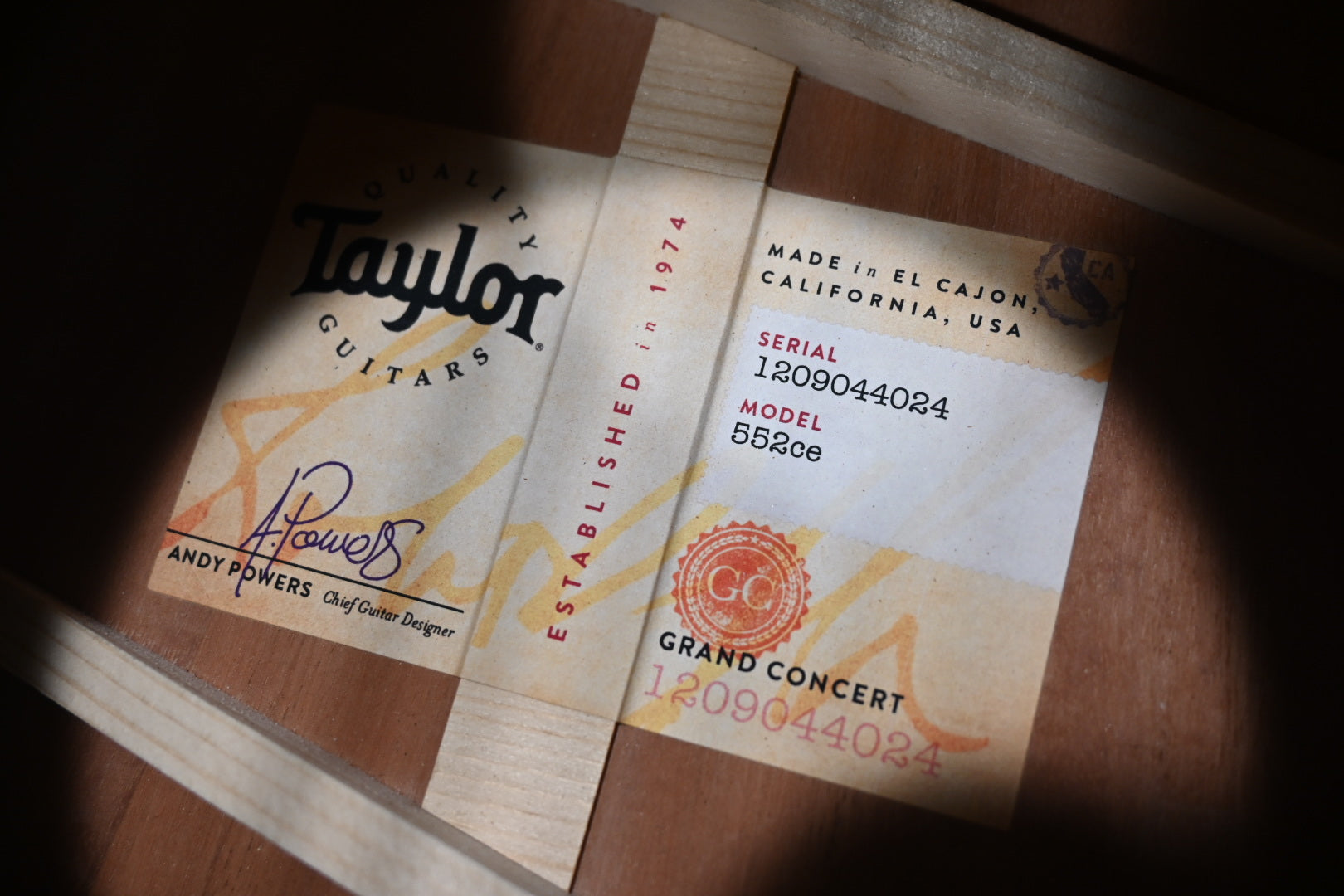 Taylor 552ce 12-String Guitar #4024 - Danville Music