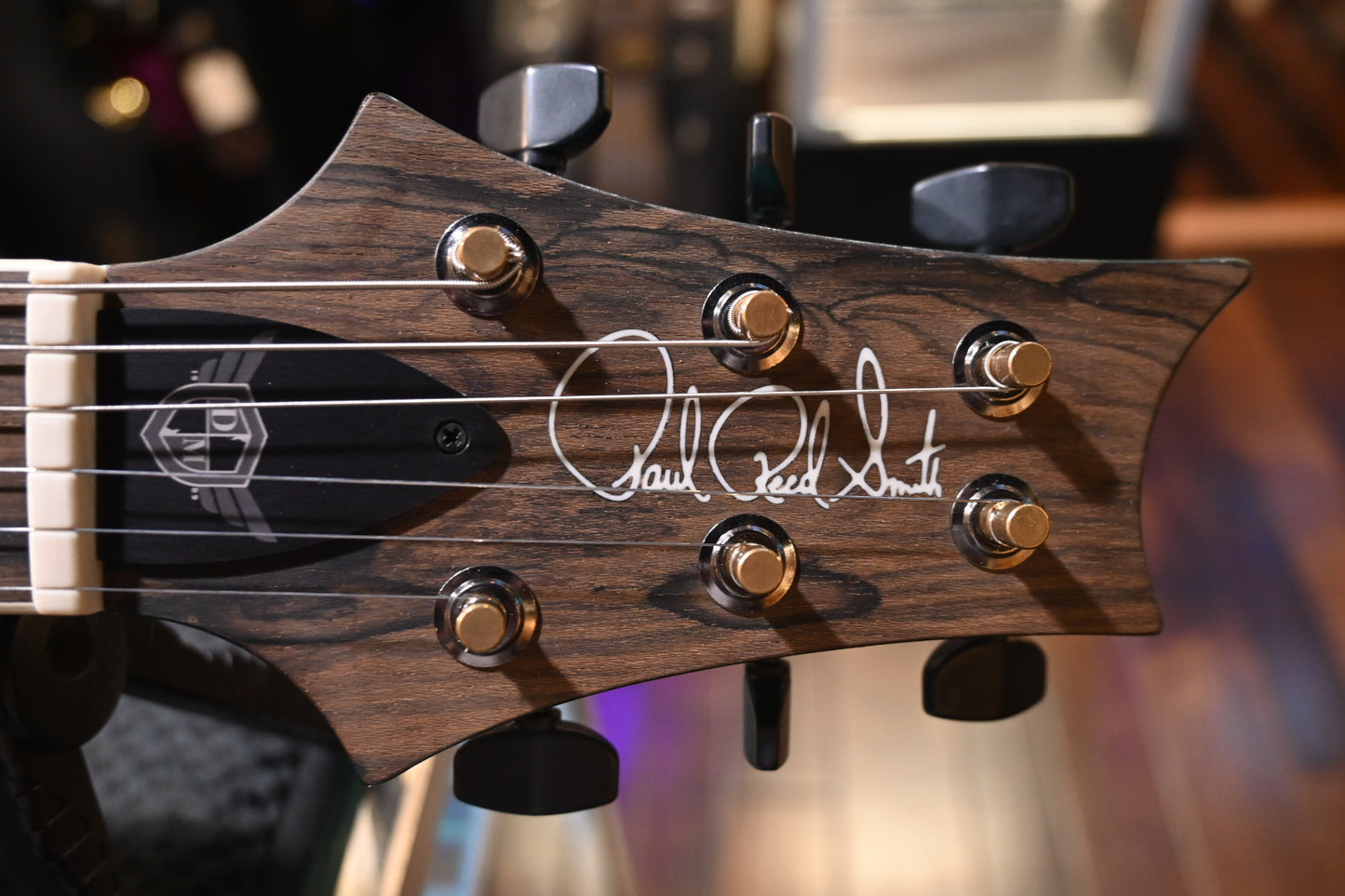 PRS Wood Library McCarty 594 Semi-Hollow Danville Music 35th Anniversary Artist Top - Bahamian Blue Guitar #8196