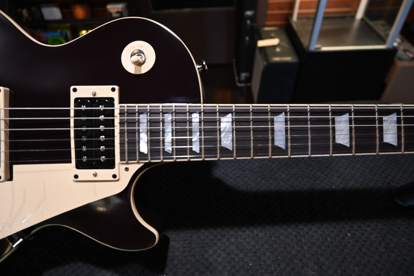 Epiphone Jeff Beck Les Paul Limited Edition - Oxblood Guitar #7455 - Danville Music