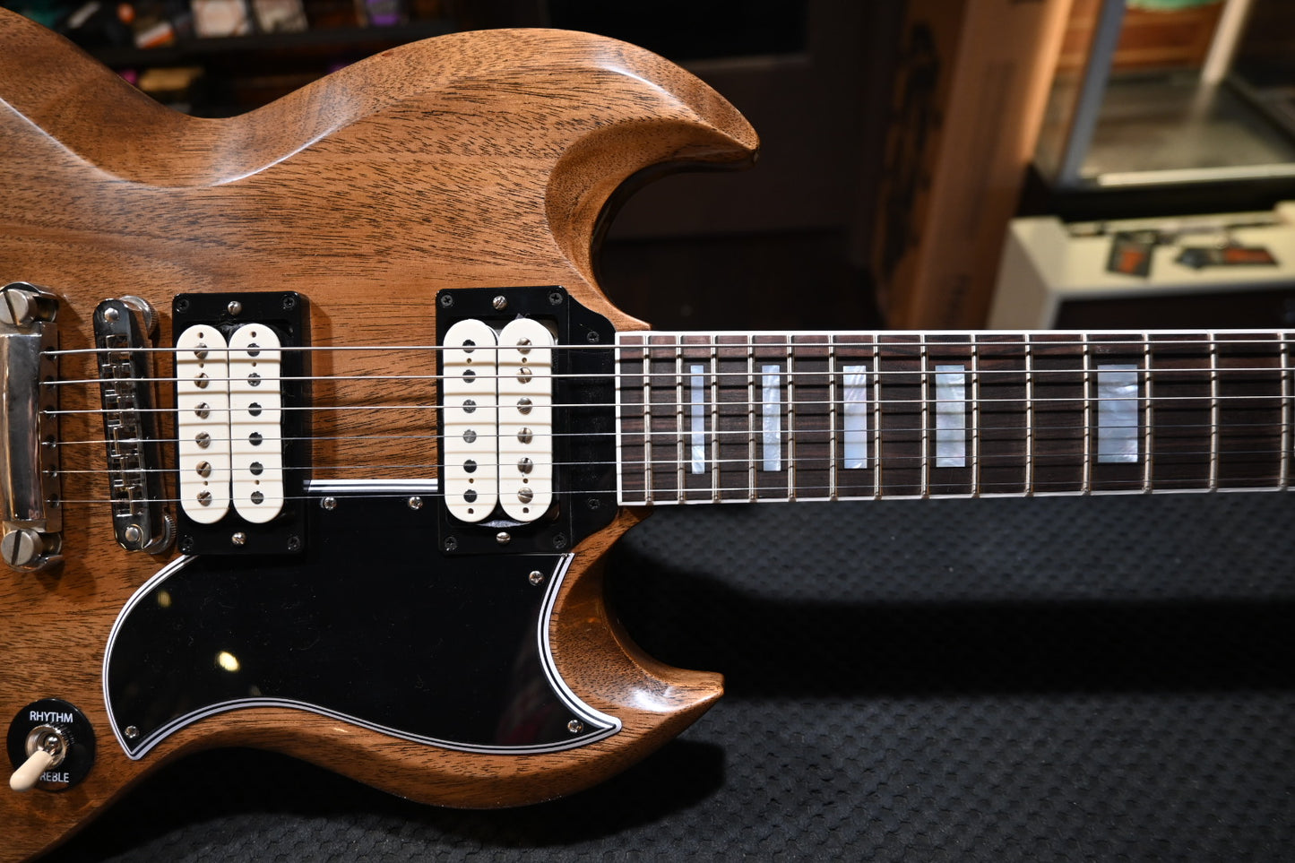 Gibson Custom Shop SG Custom Walnut VOS - Walnut Guitar #0069 - Danville Music