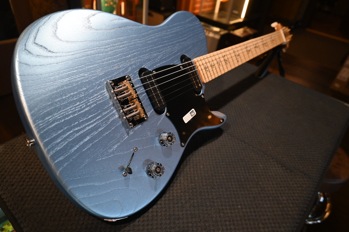 PRS NF 53 Satin - Frost Blue Metallic Guitar #7307 - Danville Music