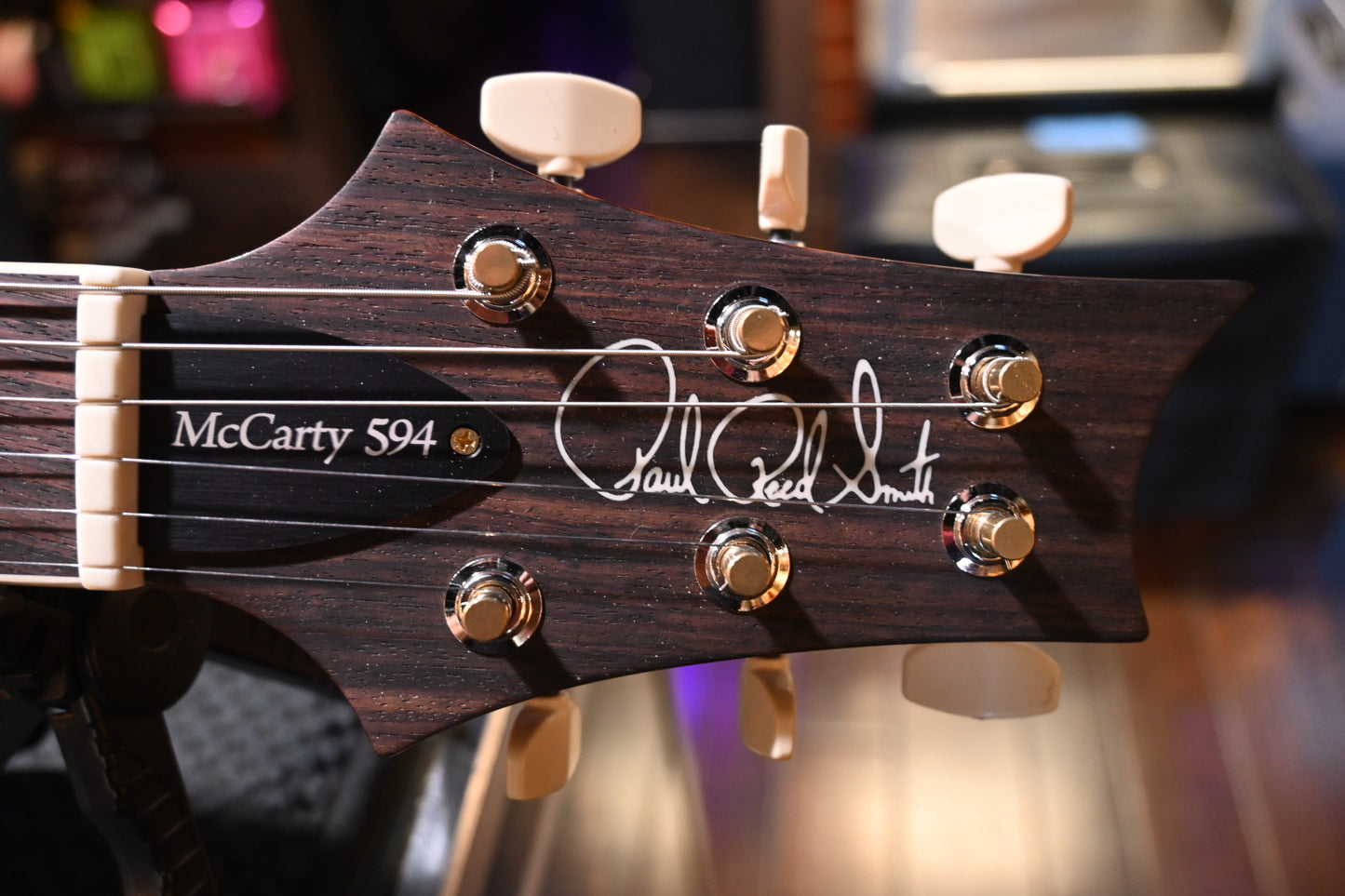 PRS McCarty 594 Hollowbody II 10-Top/Back - Aurora Borealis Guitar #5746
