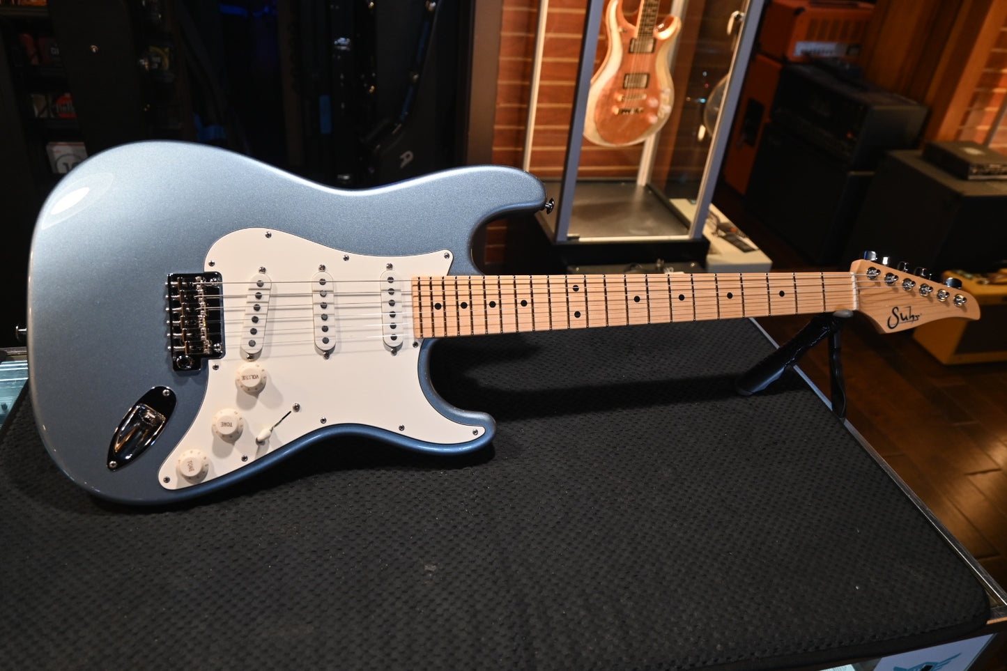 Suhr Classic S Maple SSS 2024 - Ice Blue Metallic Guitar #4717