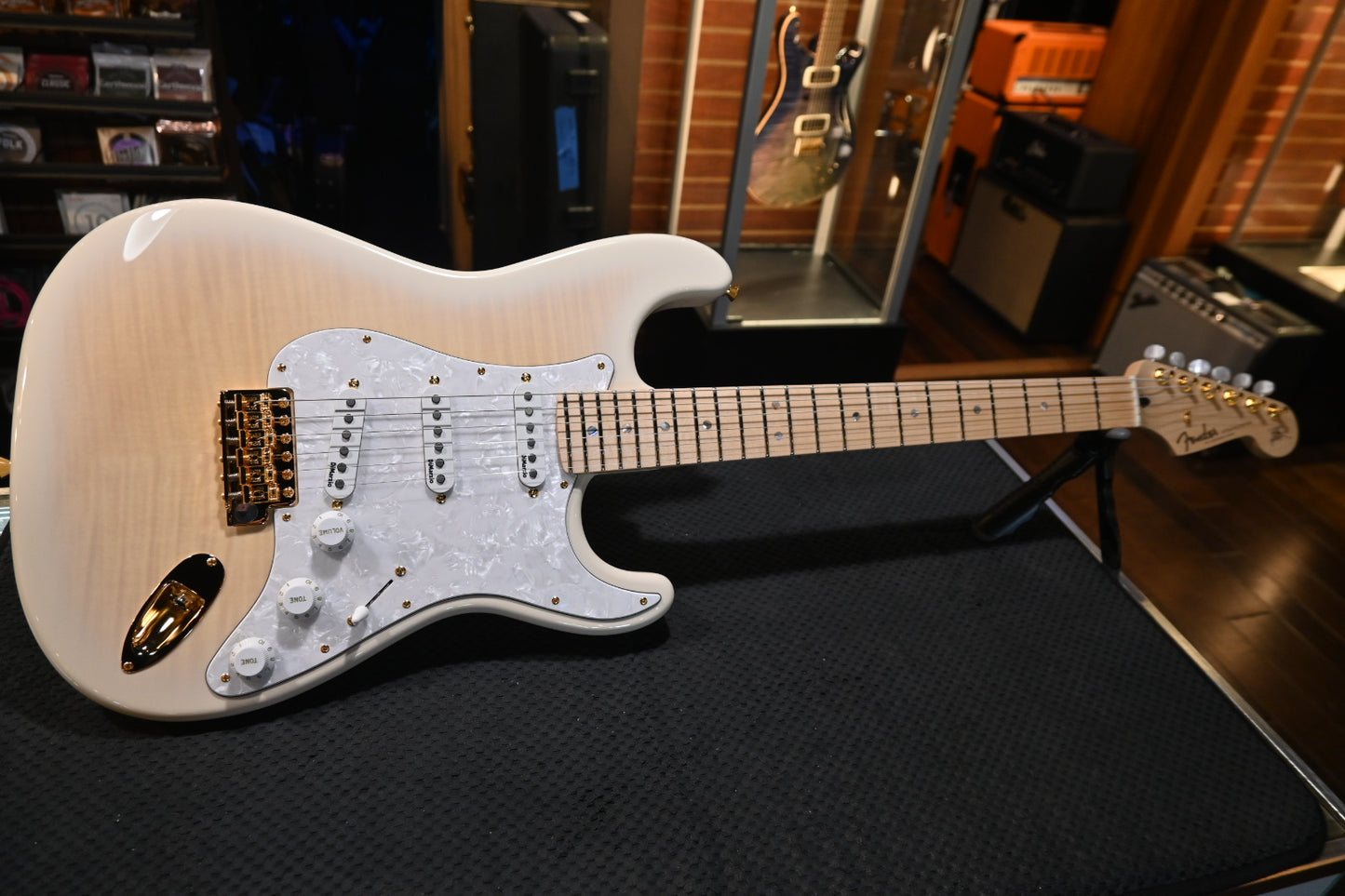 Fender Richie Kotzen Stratocaster - Transparent White Burst Guitar #1207 - Danville Music