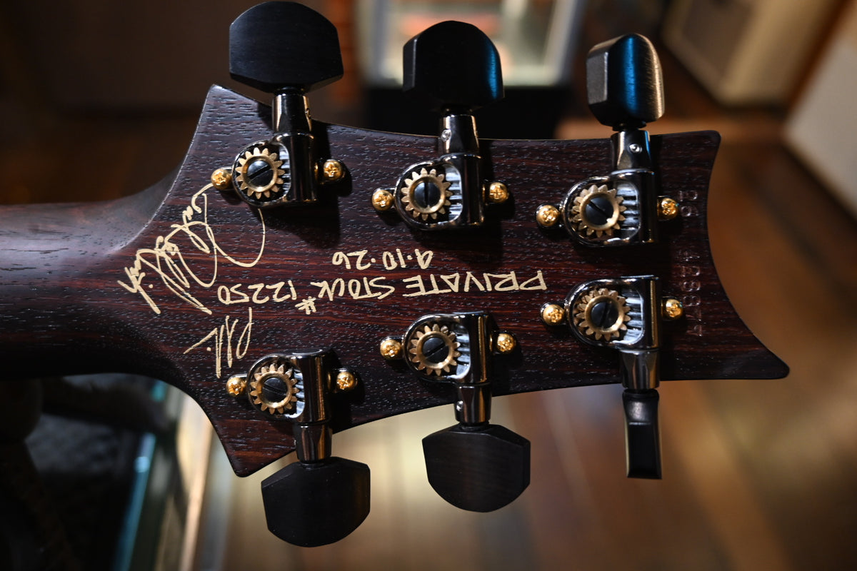 PRS Private Stock Custom 24 Gothic Buckeye Burl - Natural Satin Guitar #12250