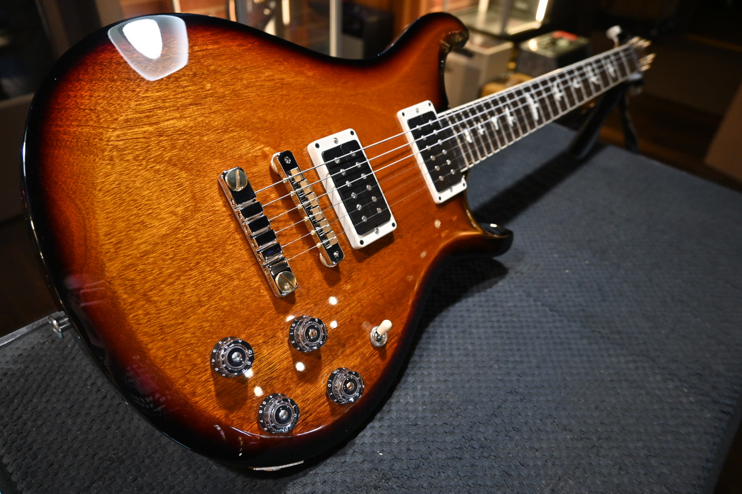 PRS Wood Library S2 McCarty 594 Thinline - Tri-Color Burst Guitar #6619