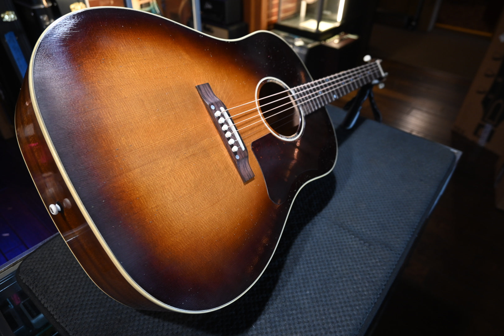Gibson Custom Shop 1955 J-45 Murphy Lab Light Aged - Vintage Sunburst Guitar #5047 - Danville Music