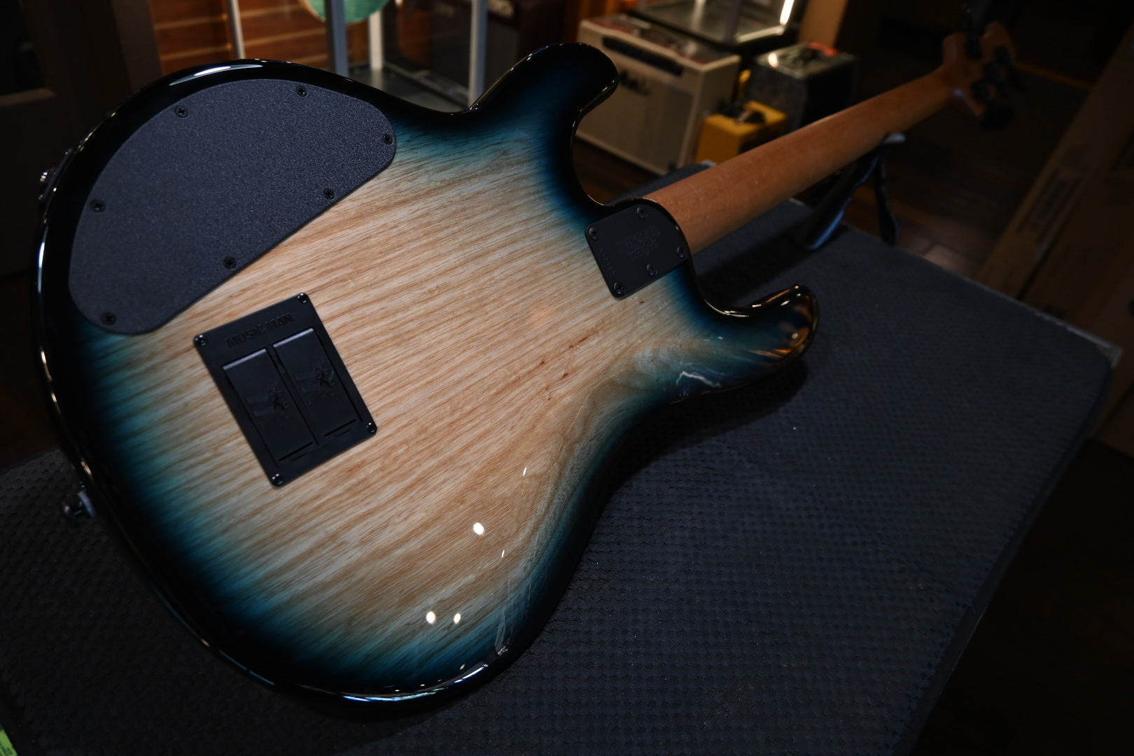 Music Man Stingray Special HH - Mean Blue Burst Bass #0962 - Danville Music