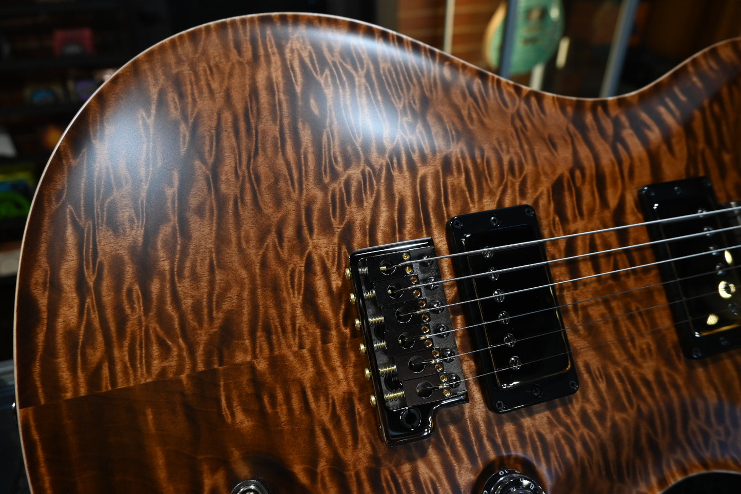 PRS Wood Library DGT 10-Top Quilt - Copperhead Satin Guitar #2068 - Danville Music