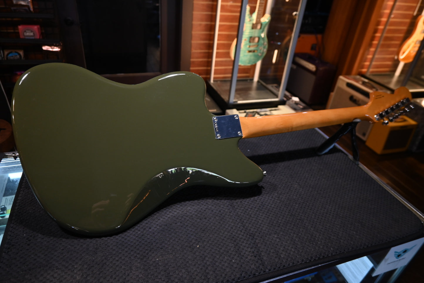 Fender Dealer Exclusive Vintera II ‘50s Jazzmaster - Olive Guitar #1900 - Danville Music