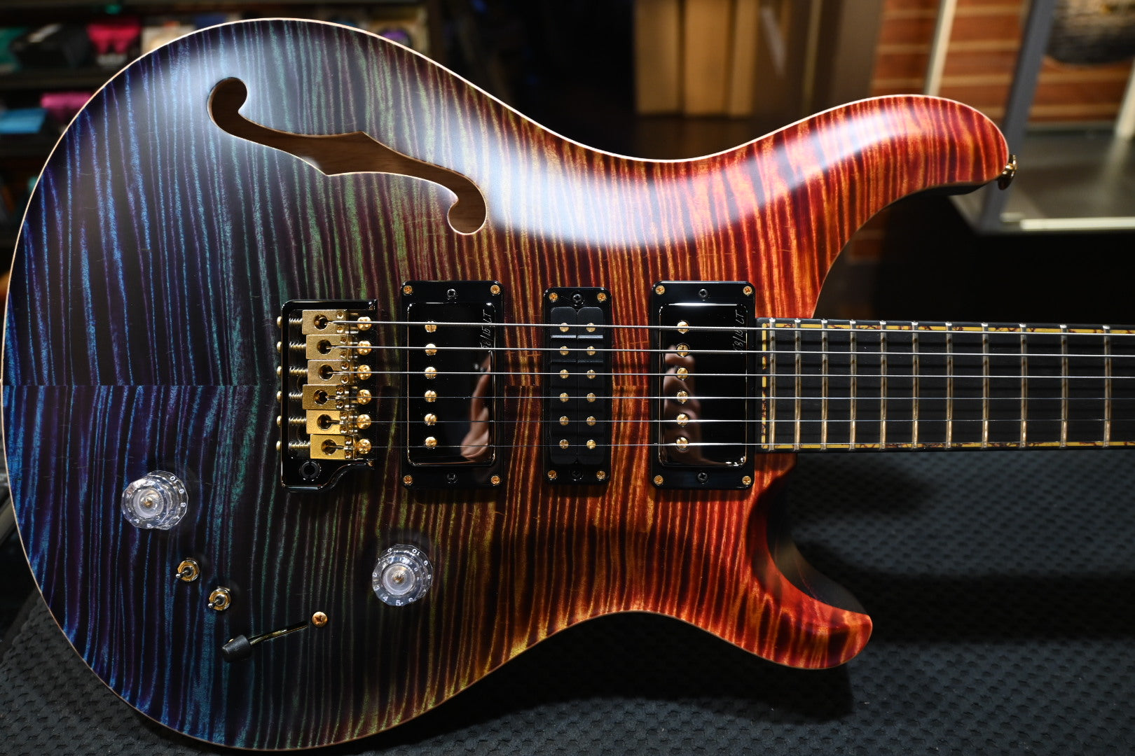 PRS Private Stock Special Semi-Hollow - Zombie Fade Satin Guitar #10776 - Danville Music
