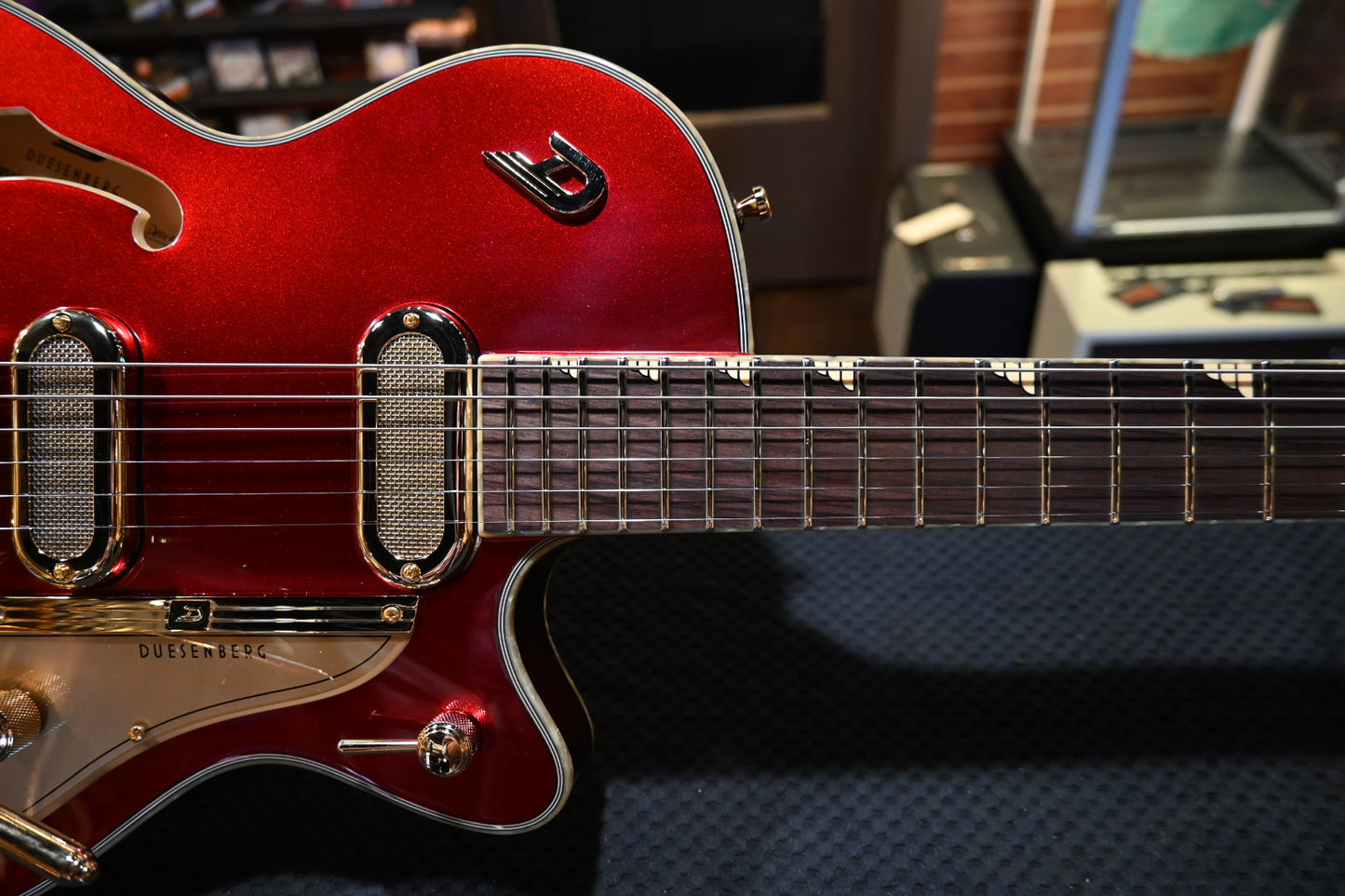 Duesenberg Starplayer TV Phonic - Balboa Red Pearl Guitar #6043 - Danville Music