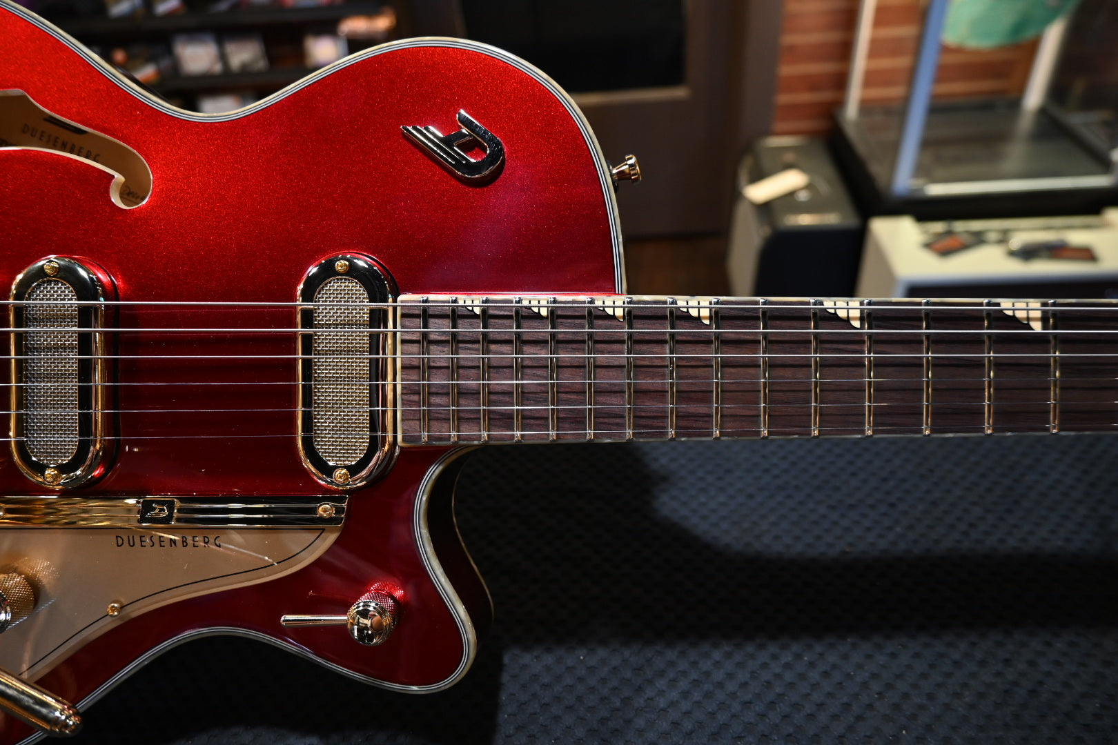 Duesenberg Starplayer TV Phonic - Balboa Red Pearl Guitar #6043 - Danville Music