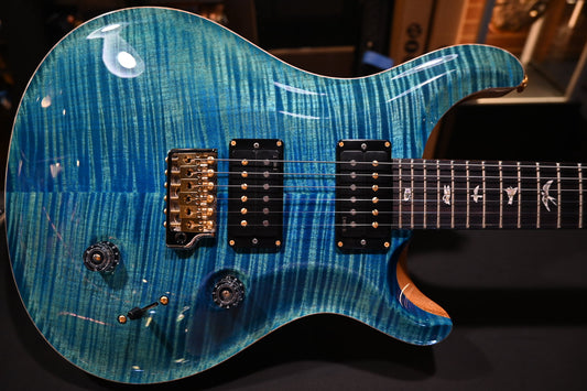 PRS Custom 24 10-Top Limited - Arctic Blue Guitar #9636