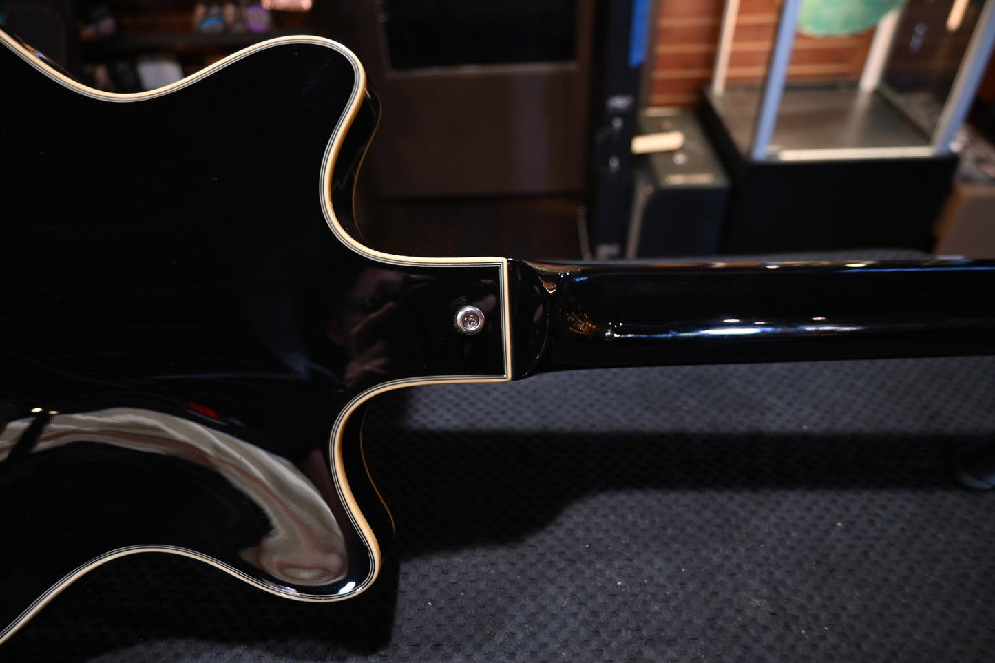 Duesenberg Fullerton TV - Black Guitar #2135 USED - Danville Music