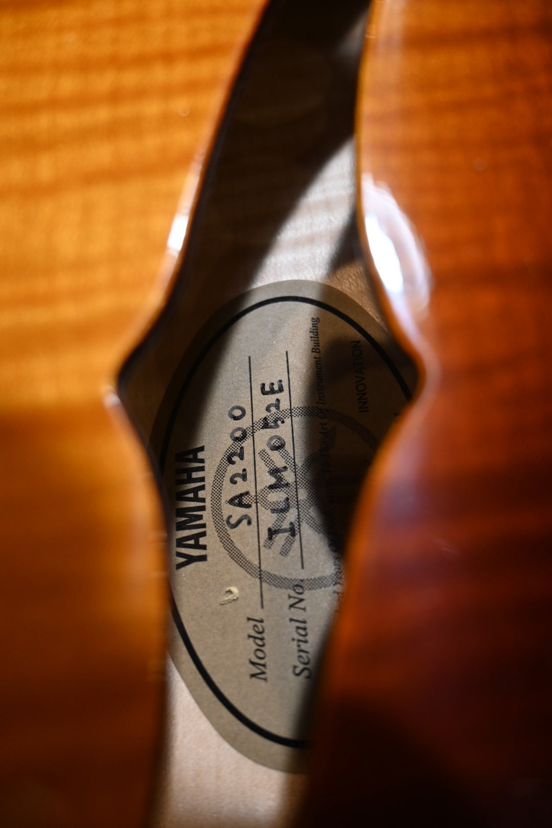 Yamaha SA2200 - Violin Sunburst Guitar #052E