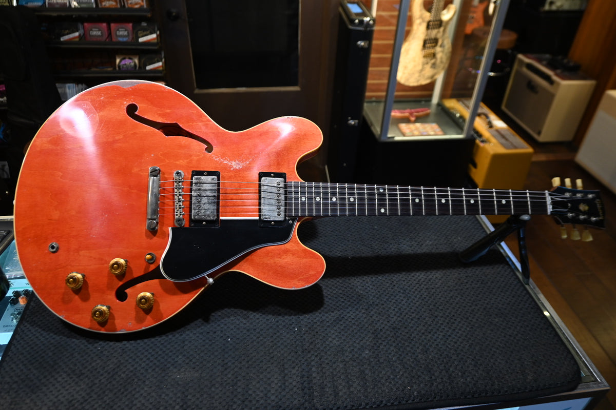 Gibson Custom Shop 1958 ES-335 Reissue Murphy Lab Heavy Aged - Watermelon Cherry Guitar #0049